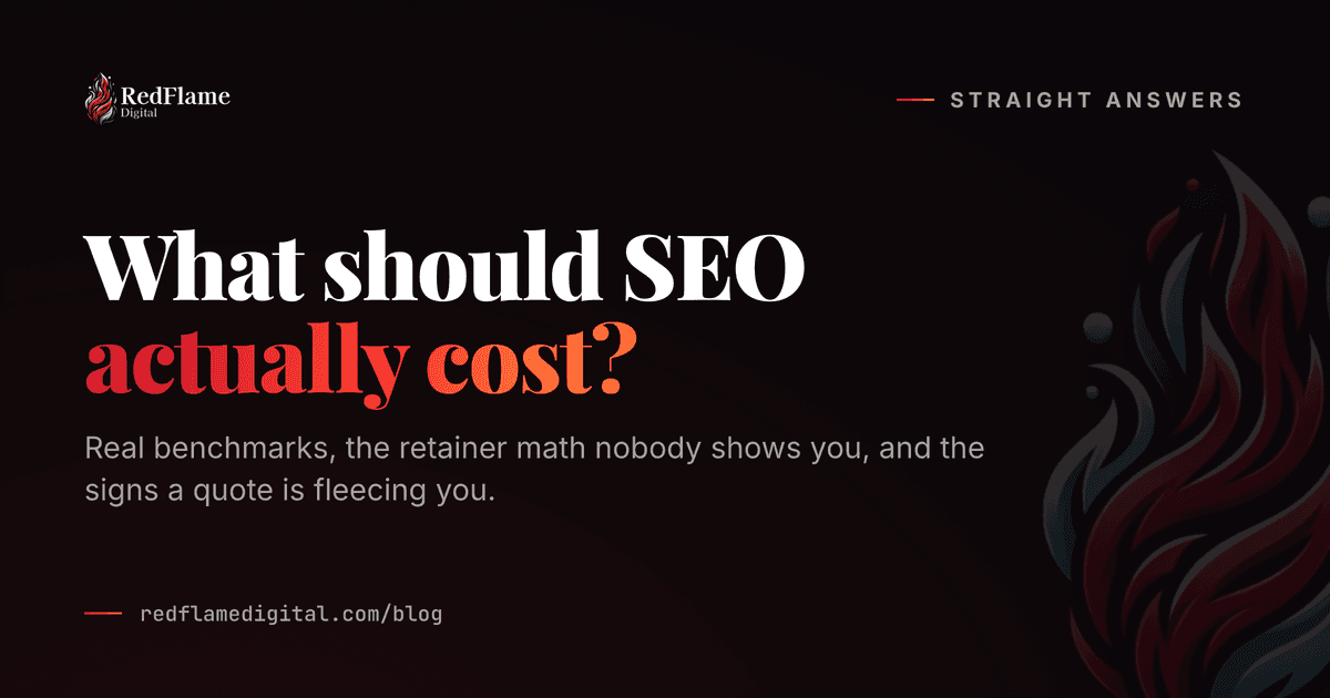 SEO Pricing: What Local Businesses Actually Pay (and When a Quote Is Fleecing You)